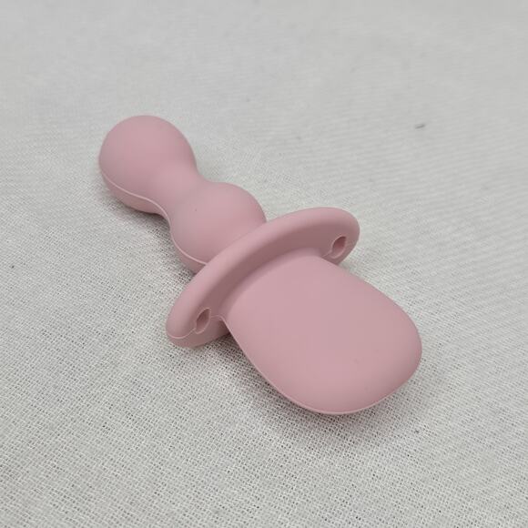 BooginHead 5 Piece Baby Led Weaning Silicone Tableware Feeding Set, Pink - Picture 6 of 10